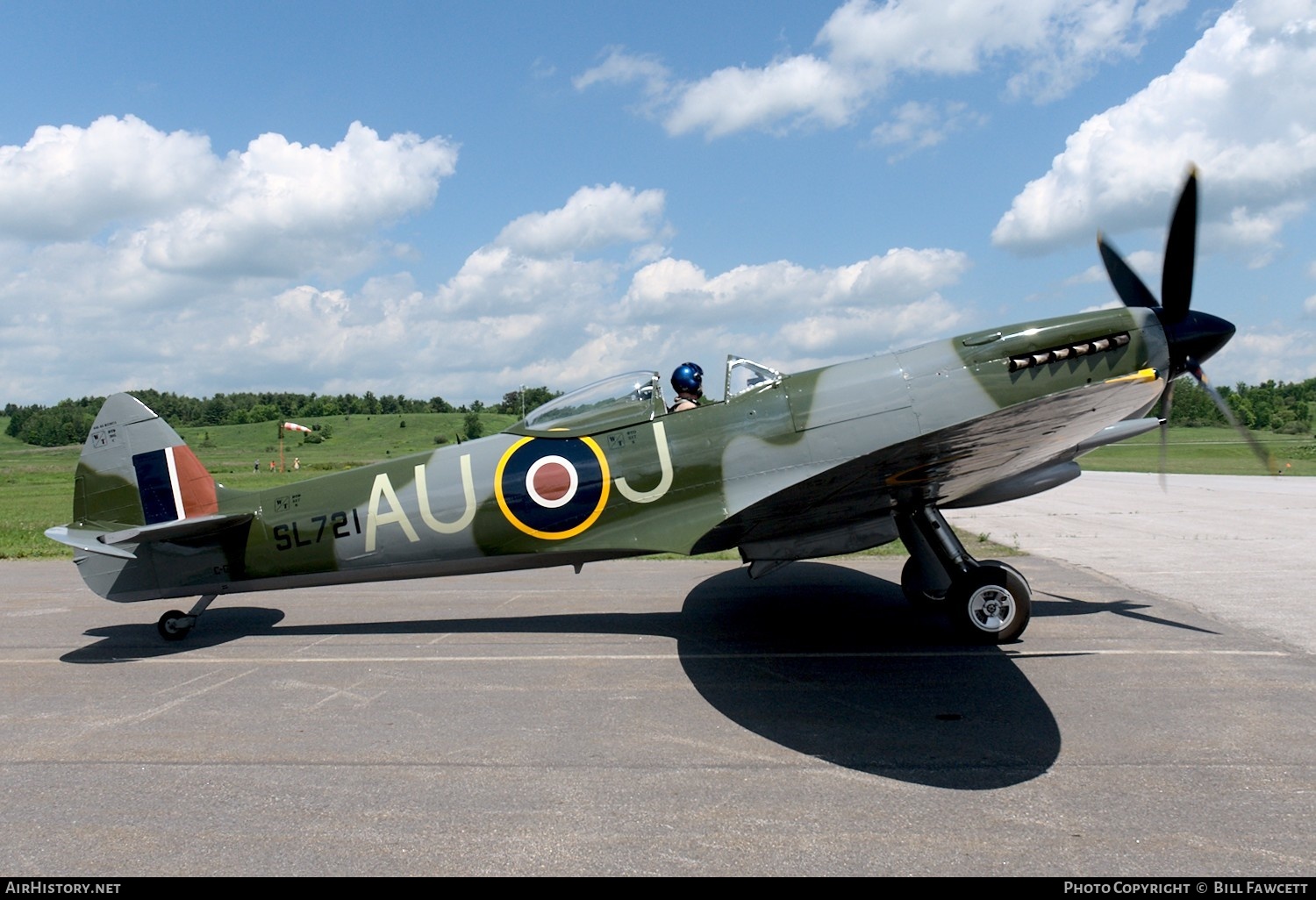 Aircraft Photo of C-GVZB / SL721 | Supermarine 361 Spitfire LF16E | Canada - Air Force | AirHistory.net #386370