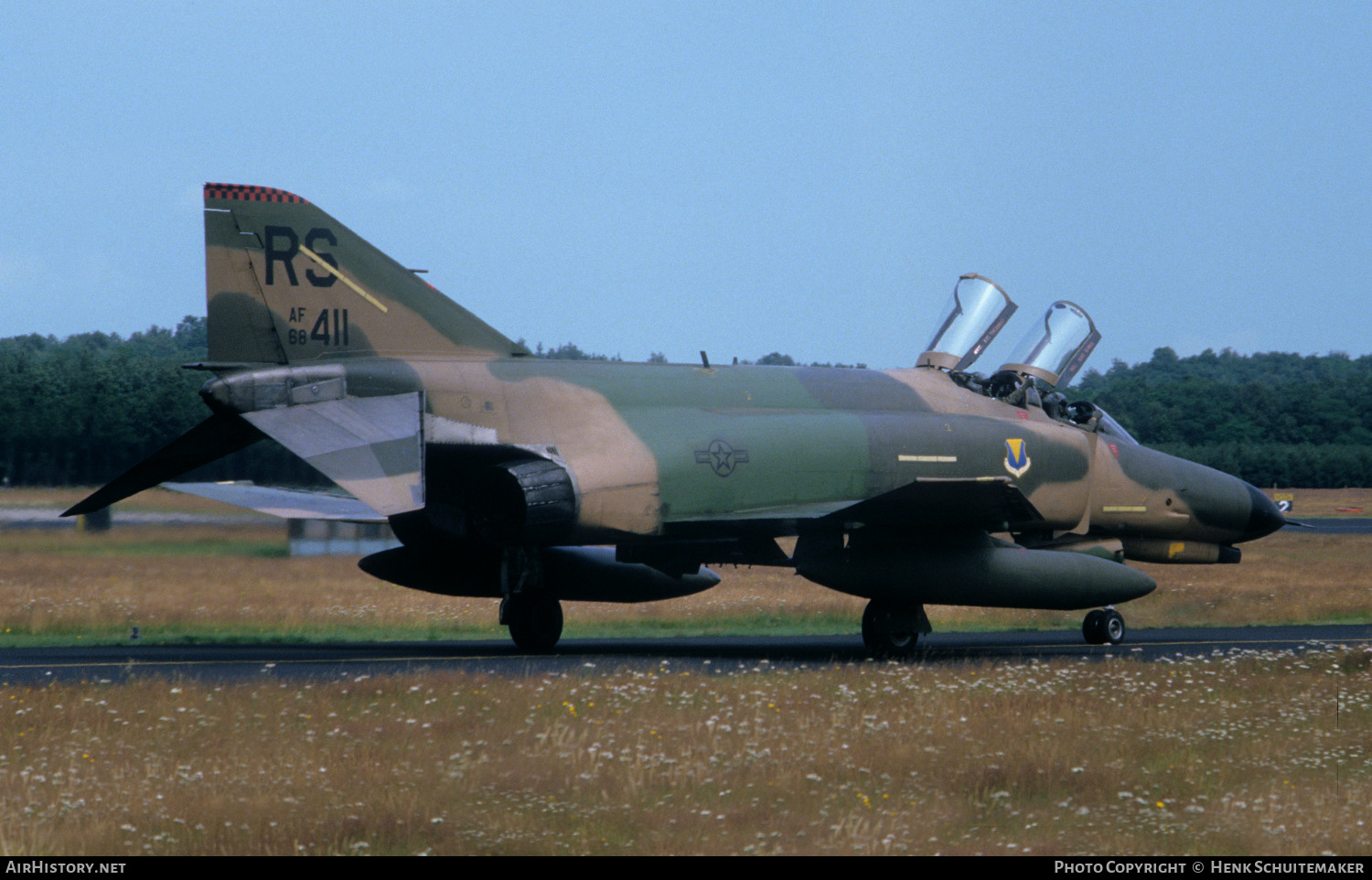 Aircraft Photo of 68-0411 / AF68-411 | McDonnell Douglas F-4E Phantom II | USA - Air Force | AirHistory.net #386398