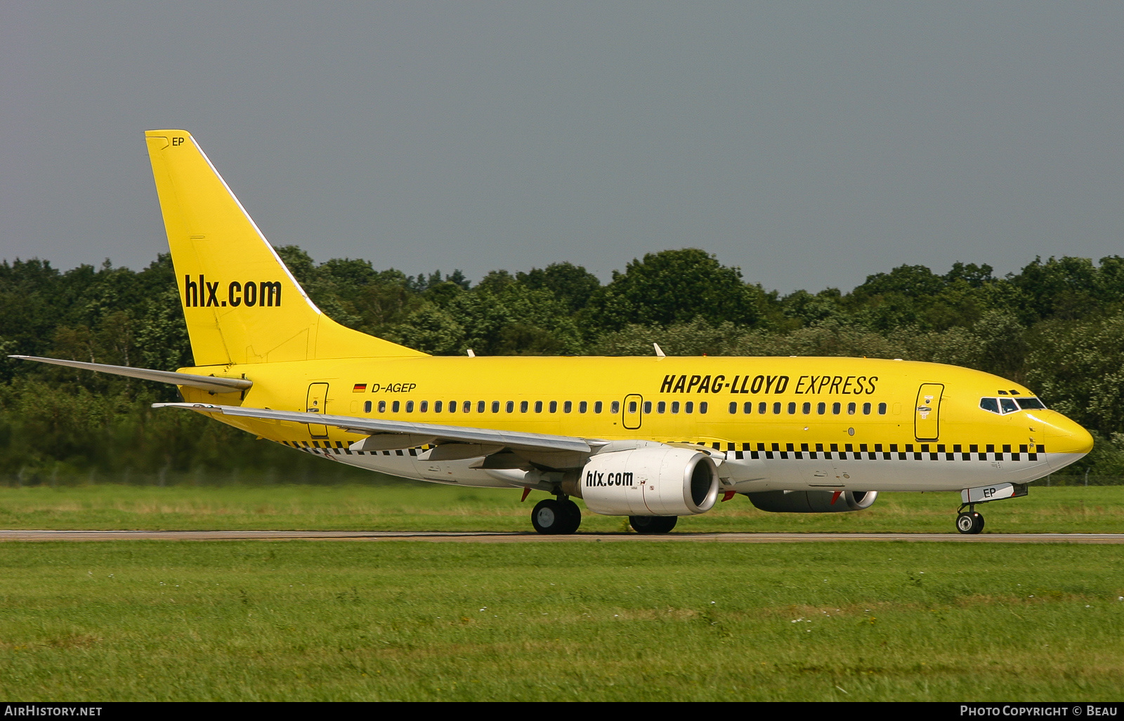 Aircraft Photo of D-AGEP | Boeing 737-75B | Hapag-Lloyd Express | AirHistory.net #386400