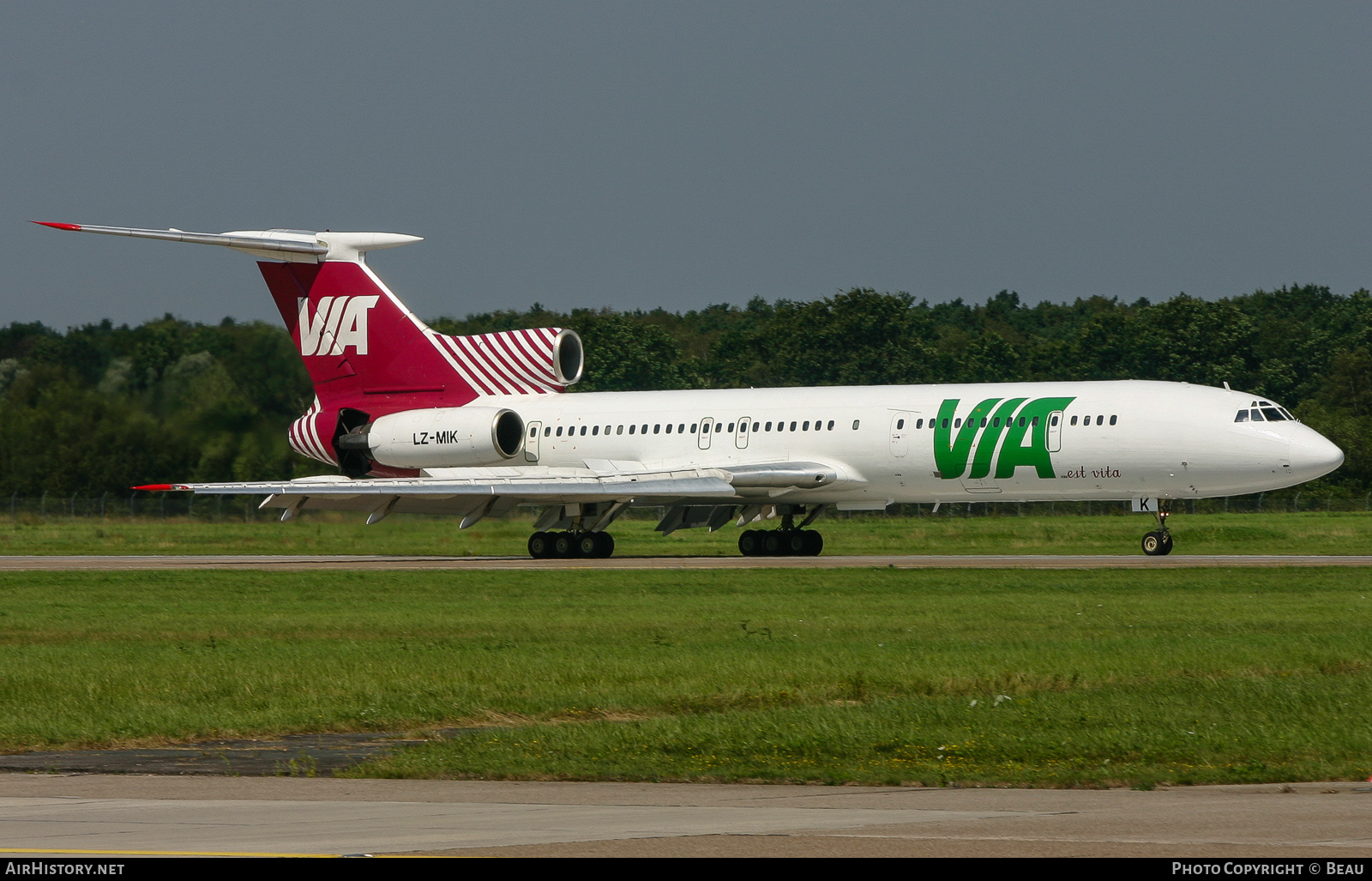 Aircraft Photo of LZ-MIK | Tupolev Tu-154M | VIA - Air VIA Bulgarian Airways | AirHistory.net #386405