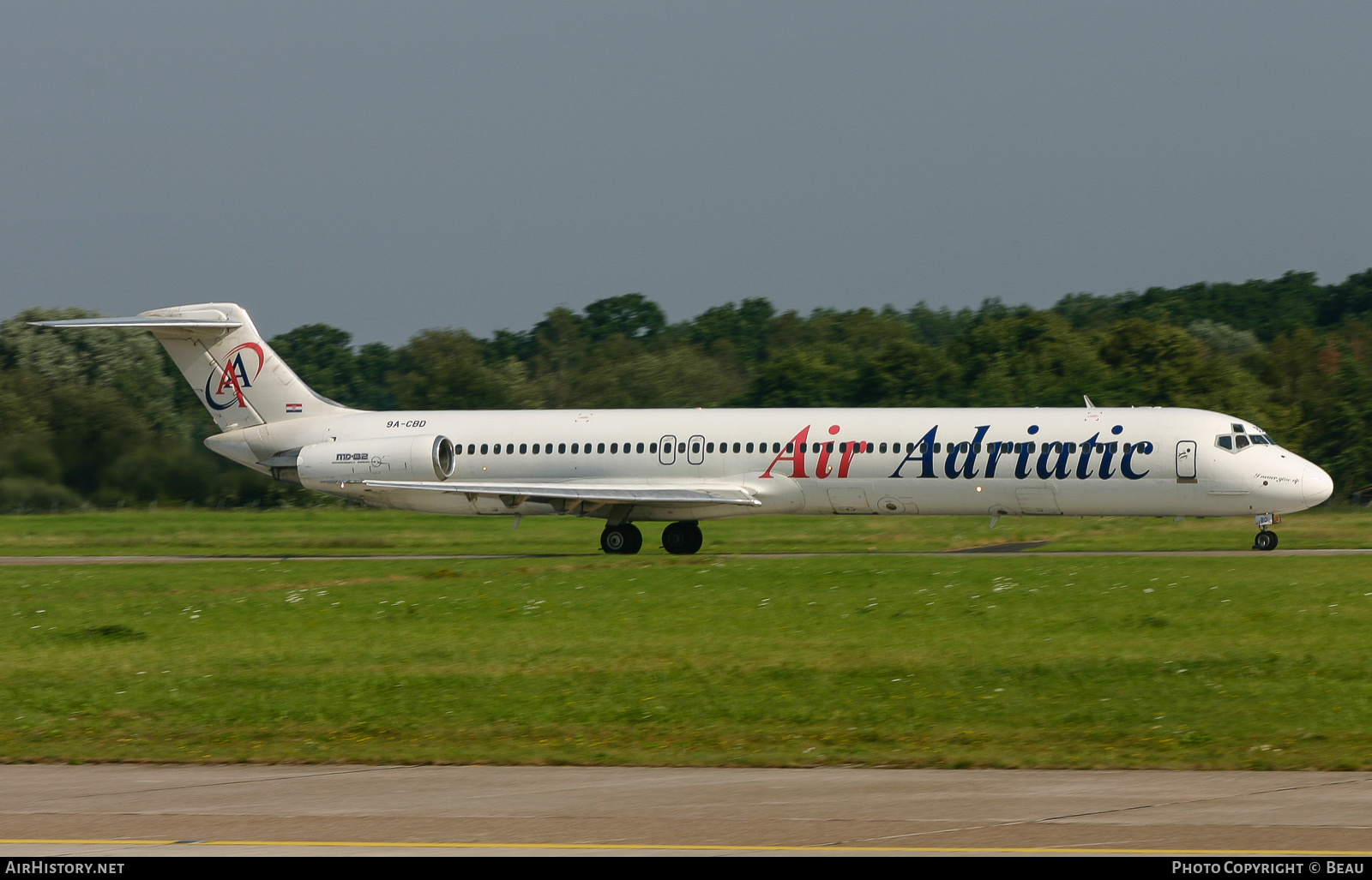 Aircraft Photo of 9A-CBD | McDonnell Douglas MD-82 (DC-9-82) | Air Adriatic | AirHistory.net #386410