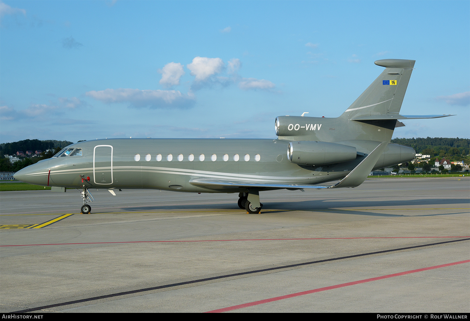 Aircraft Photo of OO-VMV | Dassault Falcon 900LX | AirHistory.net #386411