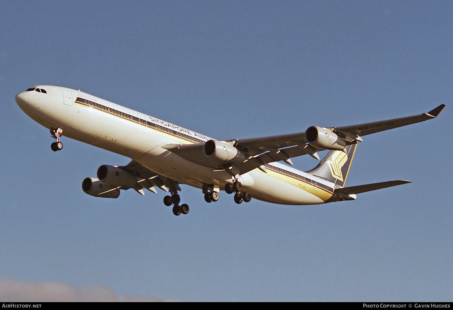Aircraft Photo of 9V-SJD | Airbus A340-313X | Singapore Airlines | AirHistory.net #386415