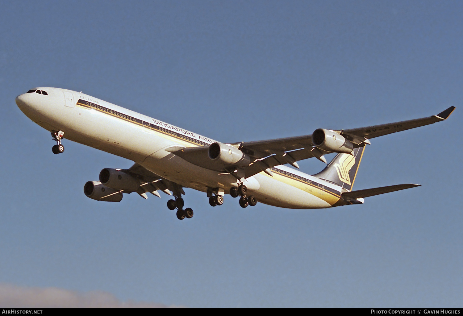 Aircraft Photo of 9V-SJD | Airbus A340-313X | Singapore Airlines | AirHistory.net #386415