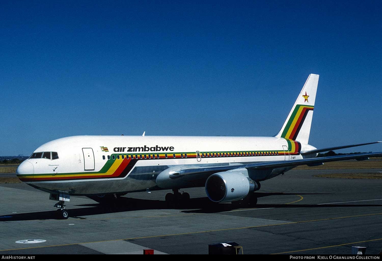 Aircraft Photo of Z-WPF | Boeing 767-2N0/ER | Air Zimbabwe | AirHistory.net #386449