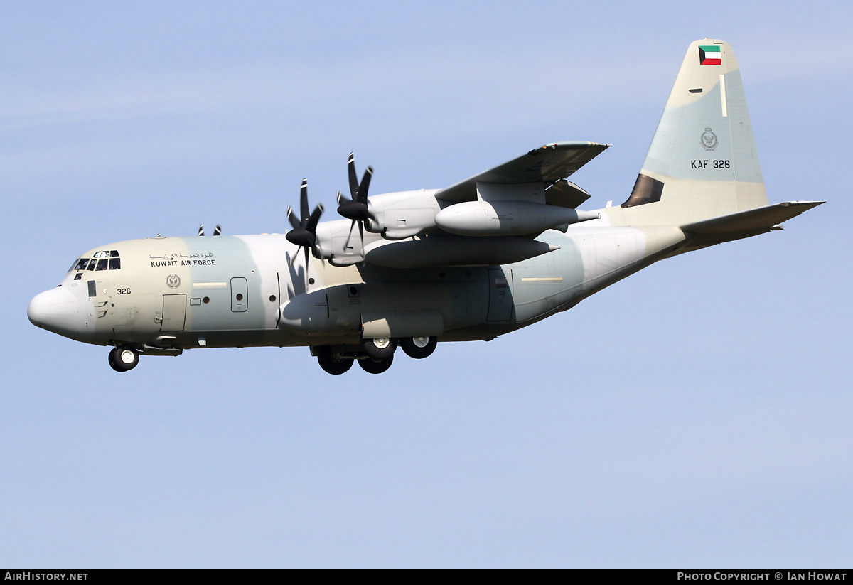 Aircraft Photo of KAF326 | Lockheed Martin KC-130J Hercules | Kuwait - Air Force | AirHistory.net #386457