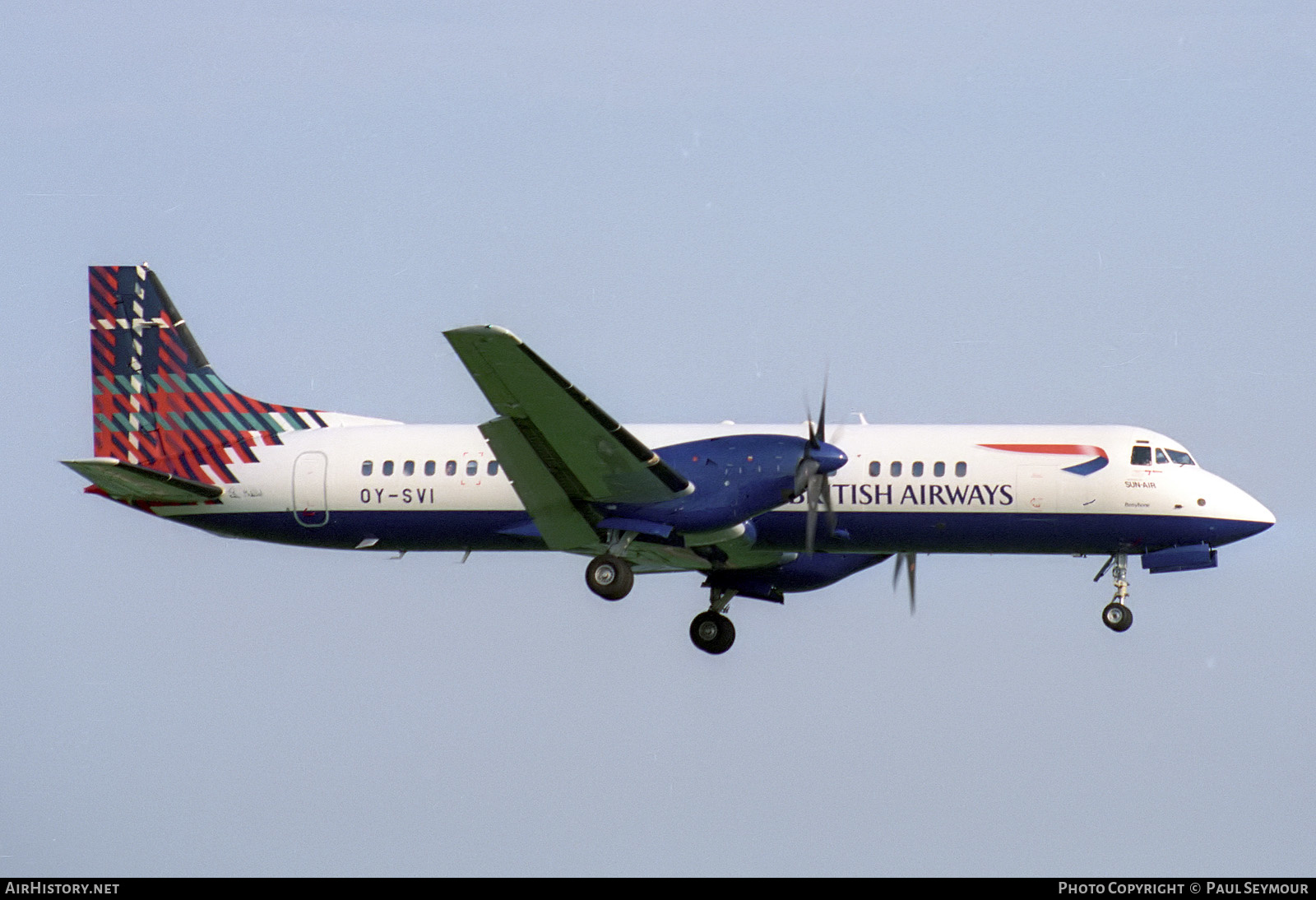 Aircraft Photo of OY-SVI | British Aerospace ATP | British Airways | AirHistory.net #386461
