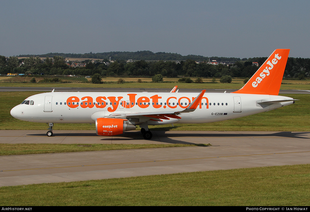 Aircraft Photo of G-EZOB | Airbus A320-214 | EasyJet | AirHistory.net #386468