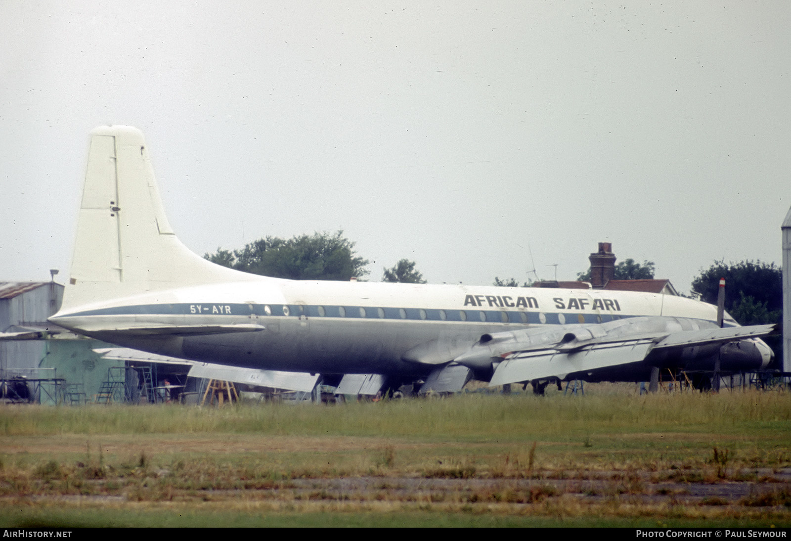 Aircraft Photo of 5Y-AYR | Bristol 175 Britannia 307F | African Safari Airways - ASA | AirHistory.net #386480