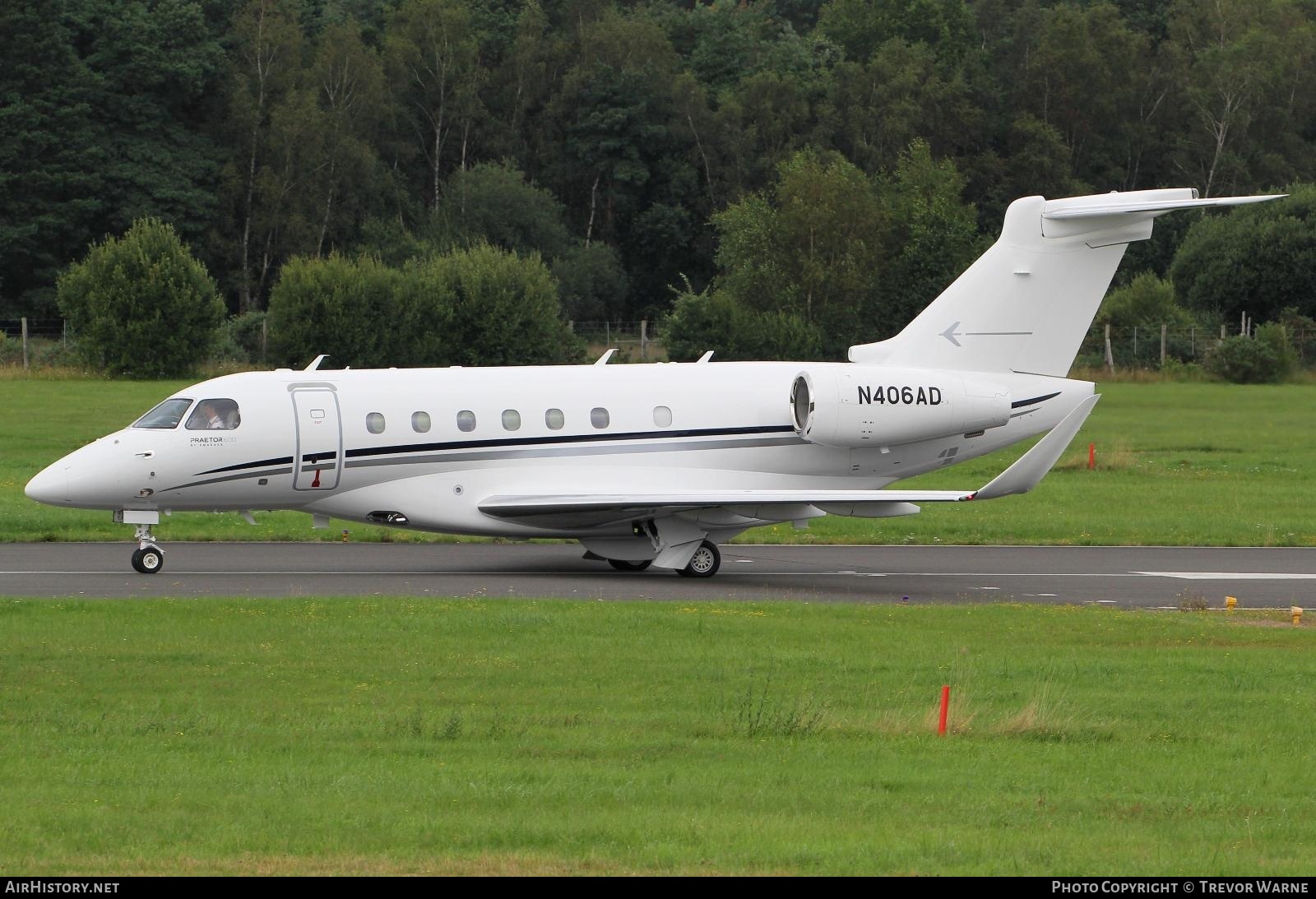 Aircraft Photo of N406AD | Embraer EMB-550 Praetor 600 | AirHistory.net #386492