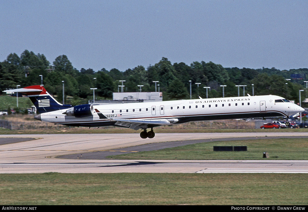 Aircraft Photo of N922FJ | Bombardier CRJ-900LR (CL-600-2D24) | US Airways Express | AirHistory.net #386506