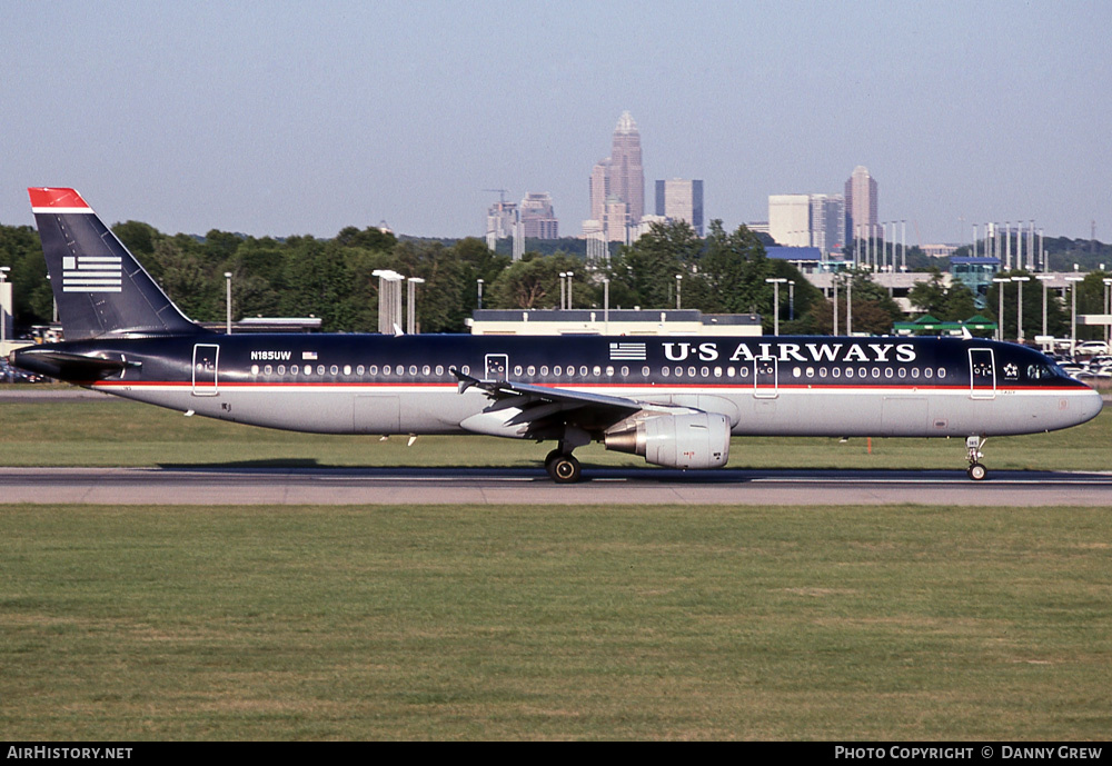 Aircraft Photo of N185UW | Airbus A321-211 | US Airways | AirHistory.net #386524