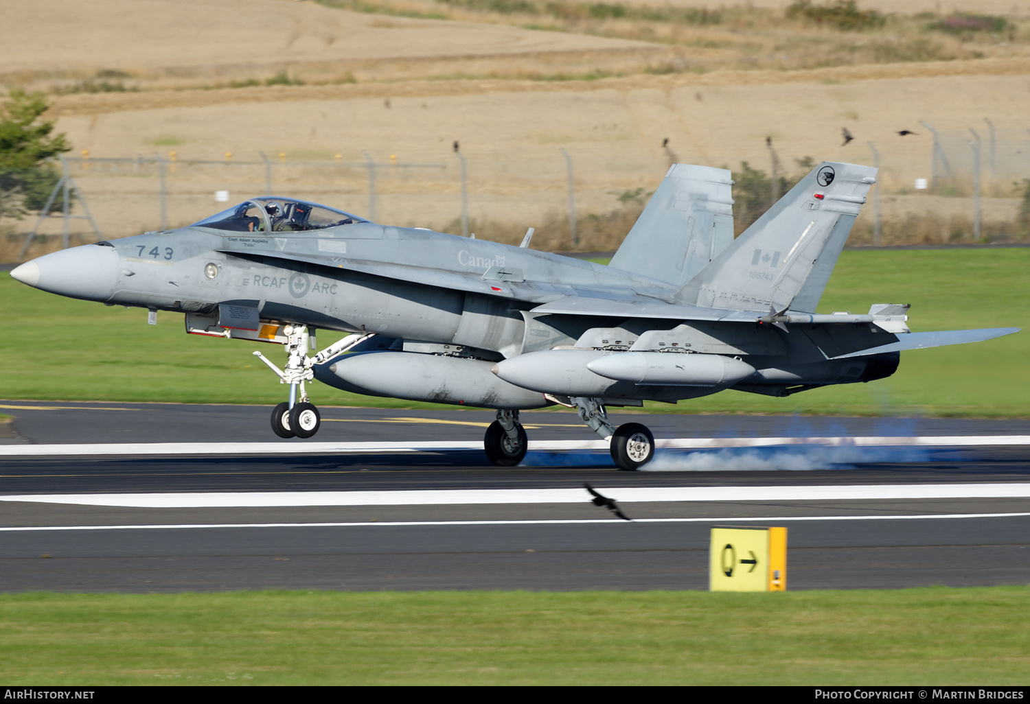 Aircraft Photo of 188743 | McDonnell Douglas CF-188 Hornet | Canada - Air Force | AirHistory.net #386550