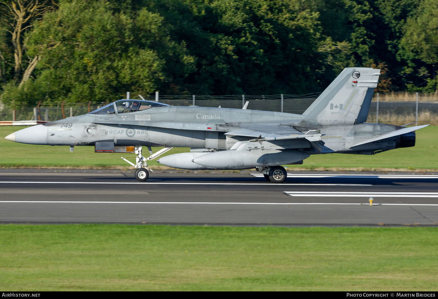 Aircraft Photo of 188749 | McDonnell Douglas CF-188 Hornet | Canada - Air Force | AirHistory.net #386552