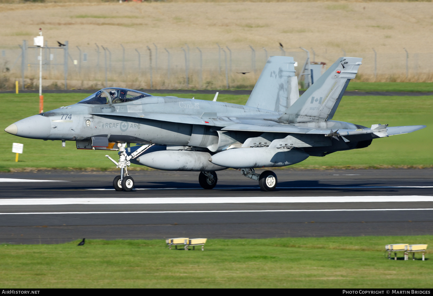 Aircraft Photo of 188774 | McDonnell Douglas CF-188A Hornet | Canada - Air Force | AirHistory.net #386553