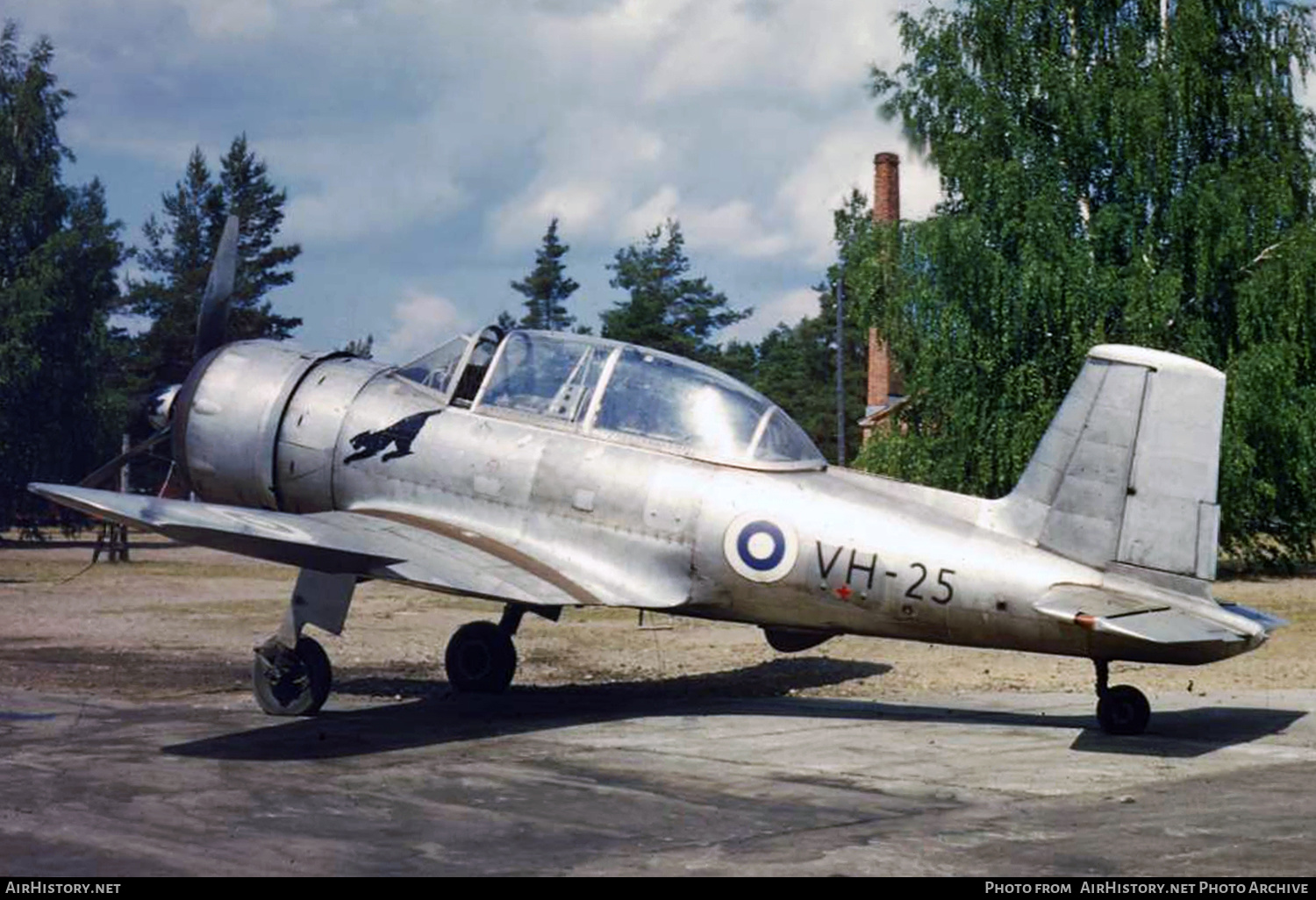 Aircraft Photo of VH-25 | Valmet Vihuri II | Finland - Air Force | AirHistory.net #386560