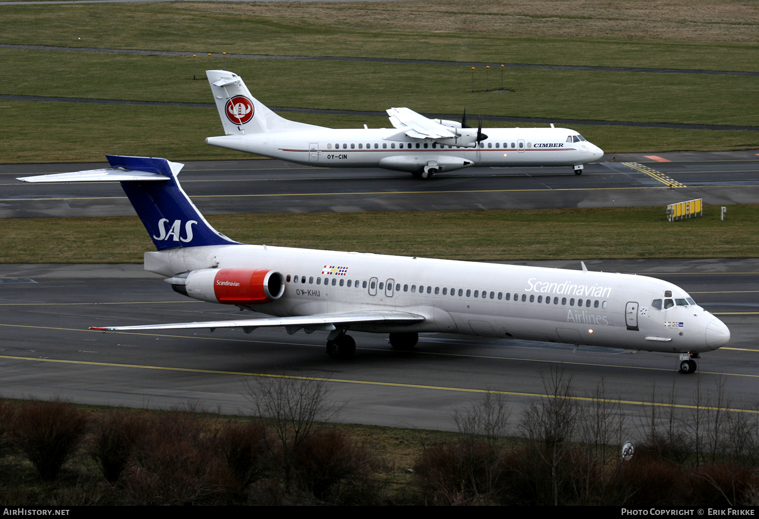 Aircraft Photo of OY-KHU | McDonnell Douglas MD-87 (DC-9-87) | Scandinavian Airlines - SAS | AirHistory.net #386566