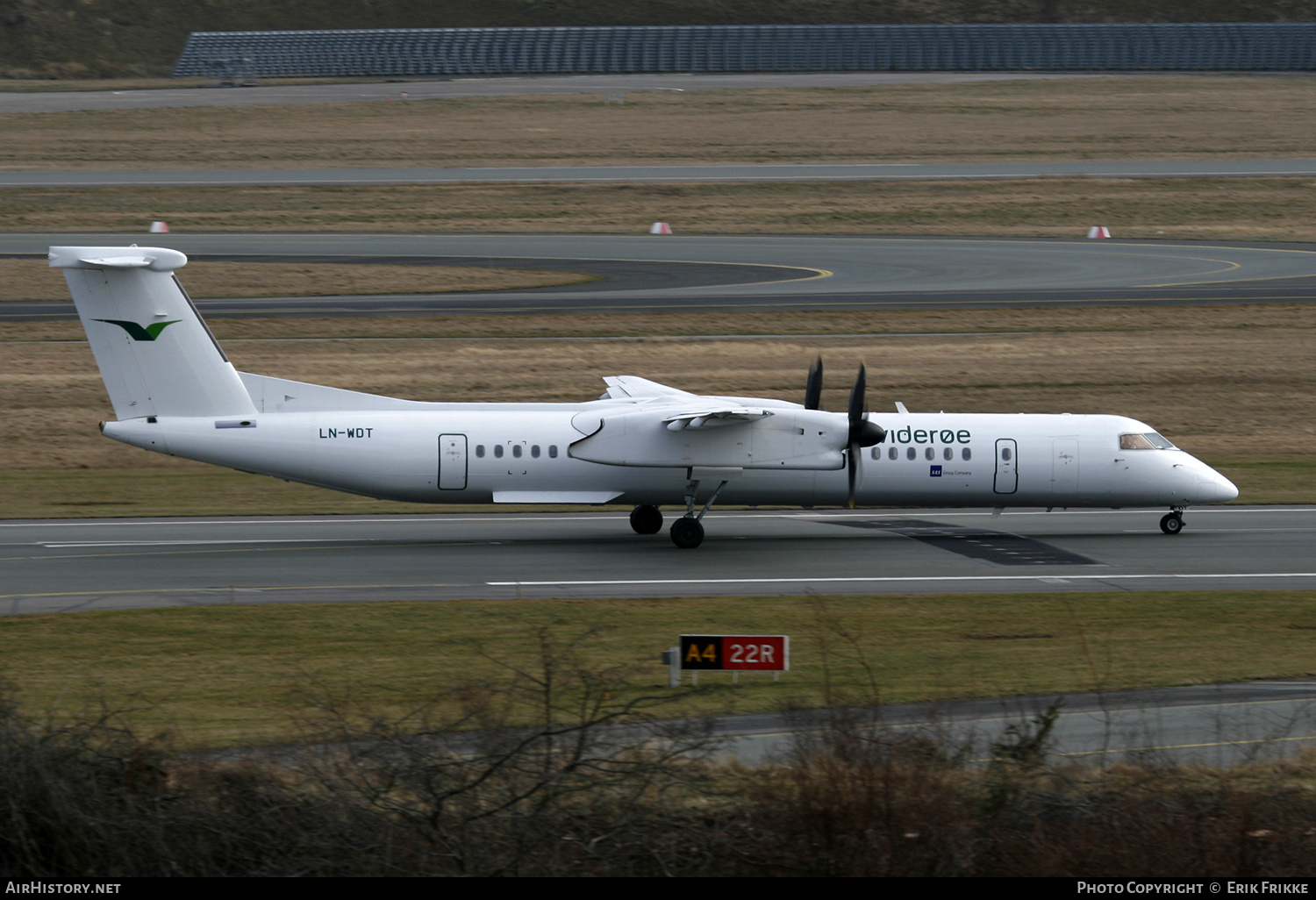Aircraft Photo of LN-WDT | Bombardier DHC-8-402 Dash 8 | Widerøe | AirHistory.net #386567