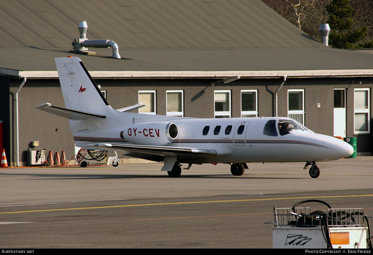 Aircraft Photo of OY-CEV | Cessna 500 Citation I | North Flying | AirHistory.net #386568
