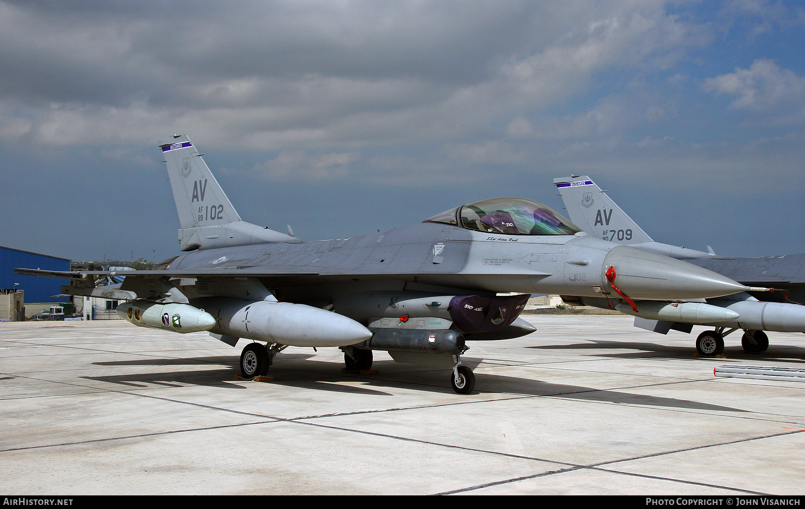 Aircraft Photo of 89-2102 / AF89-102 | General Dynamics F-16CM Fighting Falcon | USA - Air Force | AirHistory.net #386585