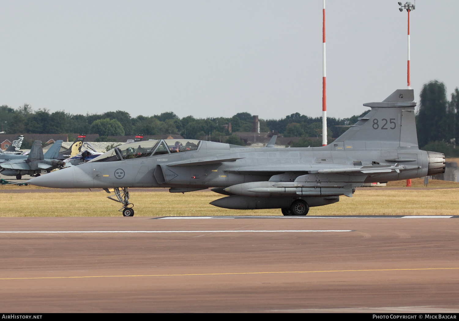 Aircraft Photo of 39825 | Saab JAS 39D Gripen | Sweden - Air Force | AirHistory.net #386601