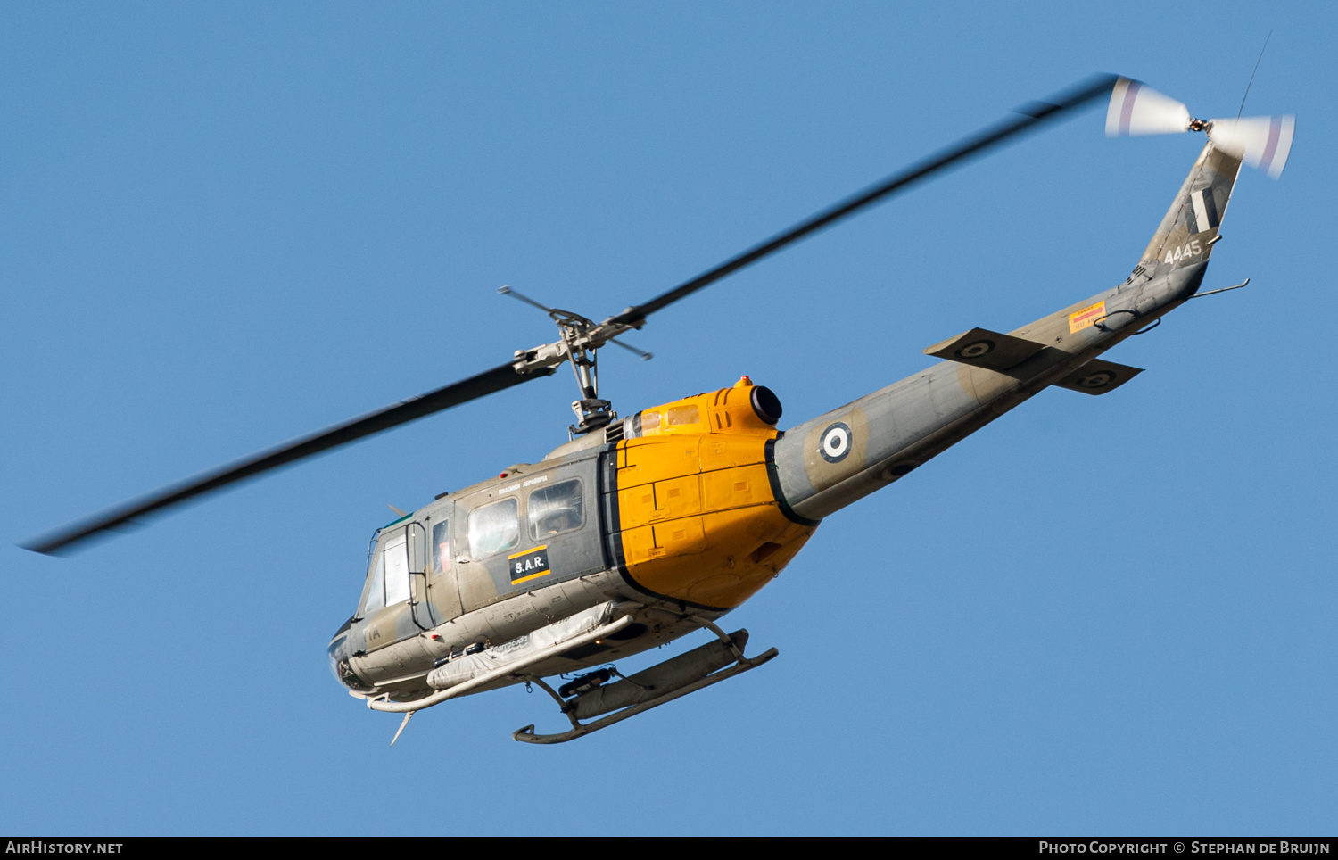 Aircraft Photo of 4445 | Agusta AB-205A | Greece - Air Force | AirHistory.net #386616
