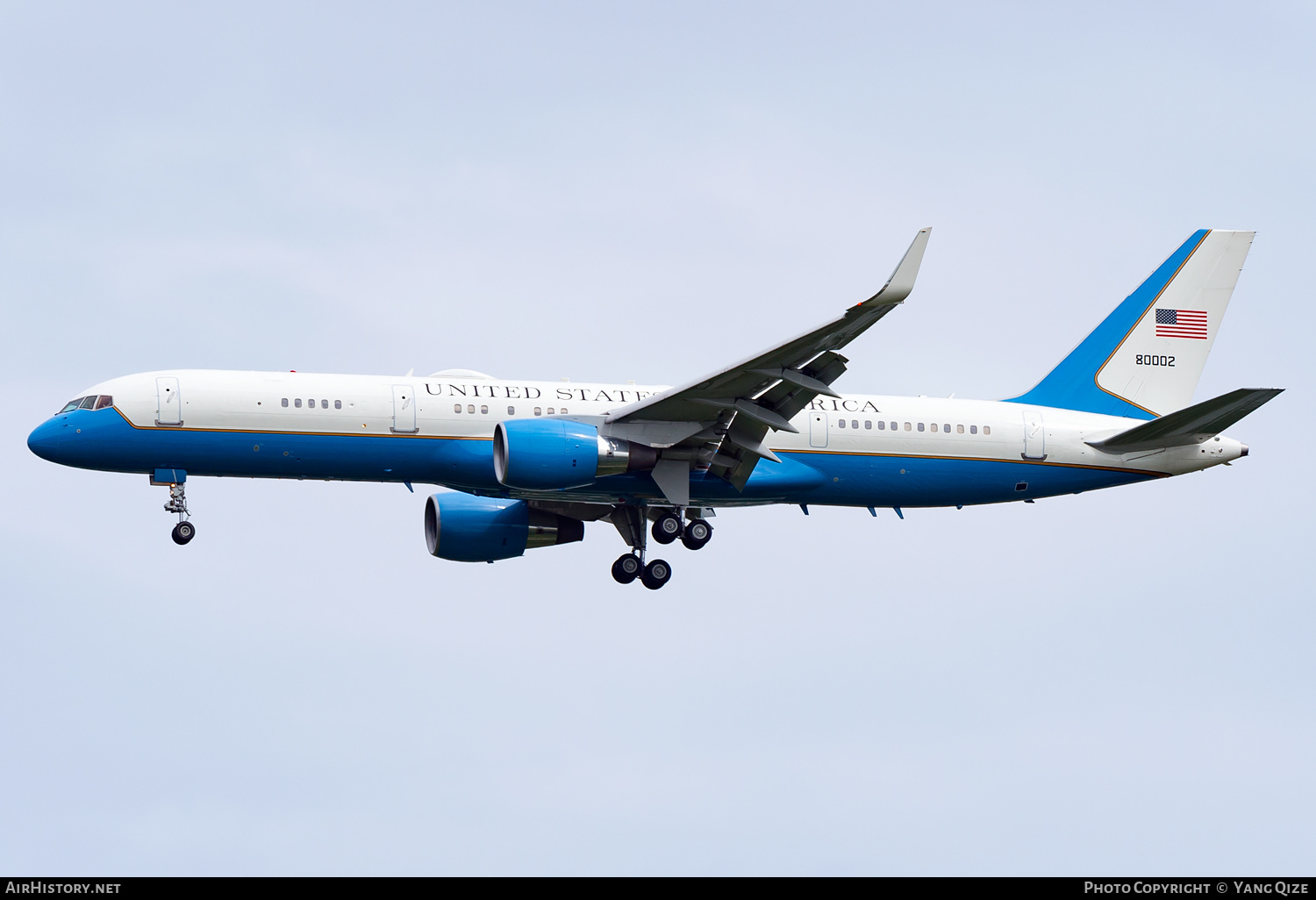 Aircraft Photo of 98-0002 / 80002 | Boeing C-32A (757-200) | USA - Air Force | AirHistory.net #386618