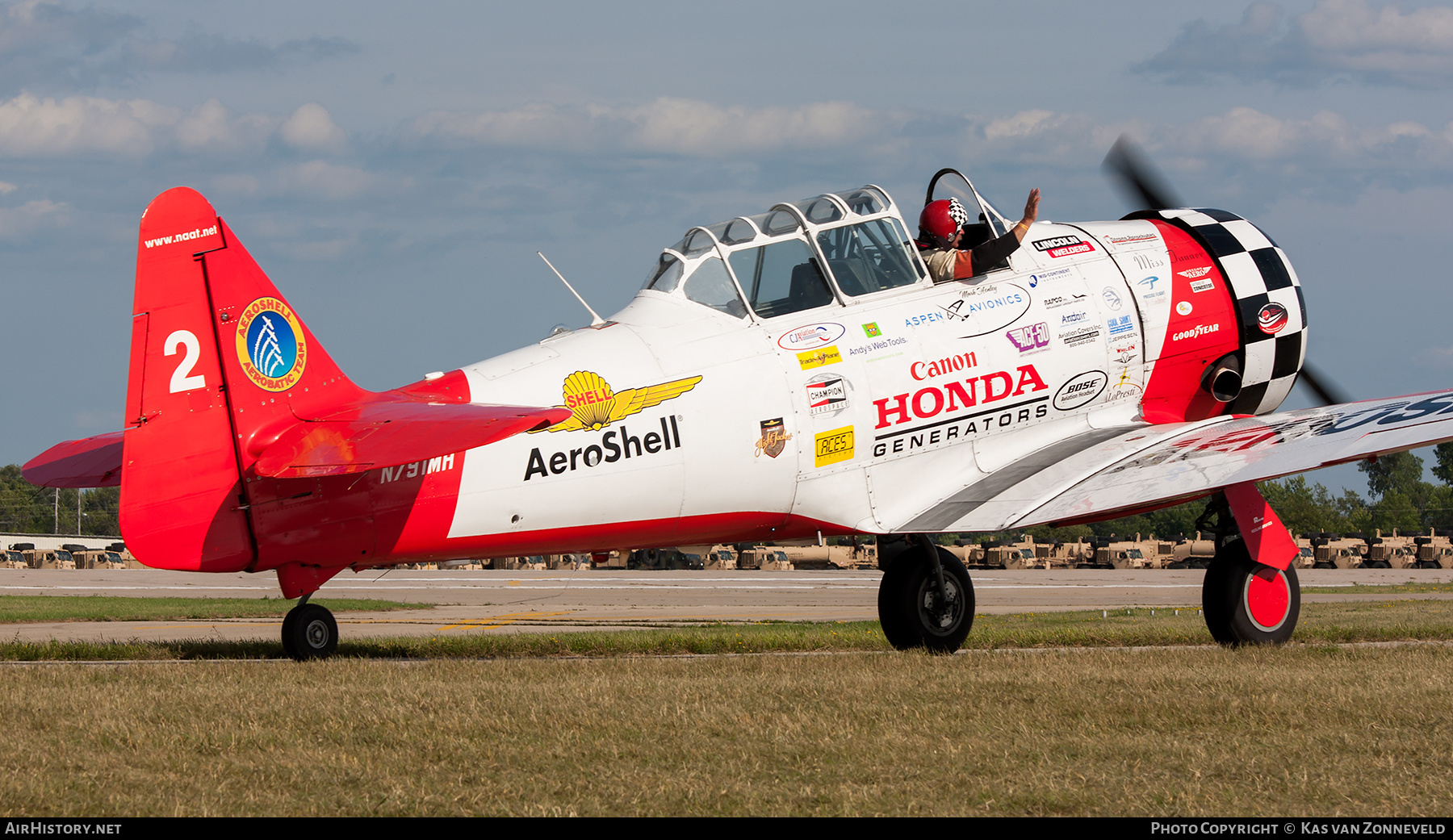 Aircraft Photo of N791MH | North American T-6G Texan | Aeroshell Aerobatic Team | AirHistory.net #386623