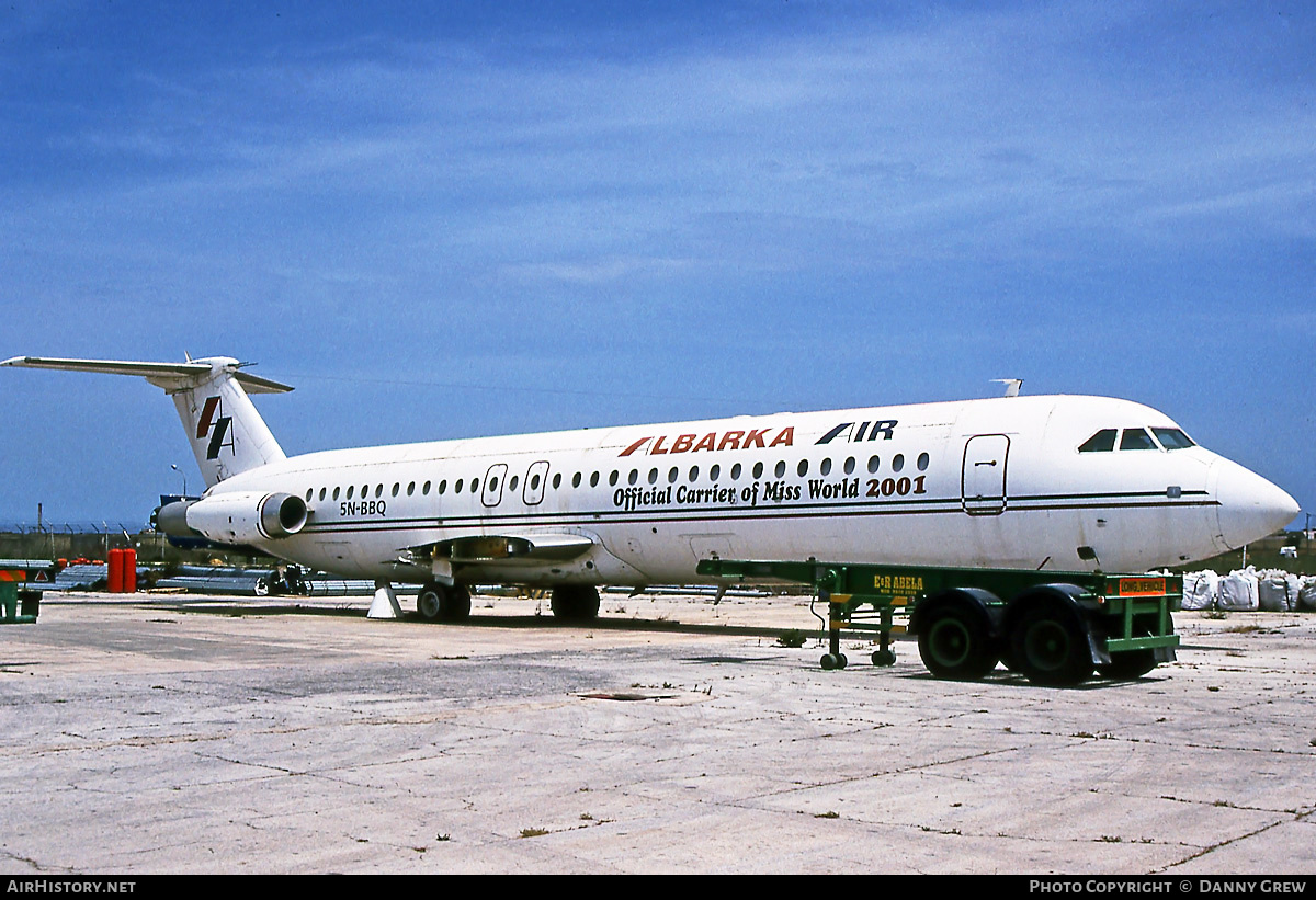 Aircraft Photo of 5N-BBQ | BAC 111-520FN One-Eleven | Albarka Air | AirHistory.net #386636