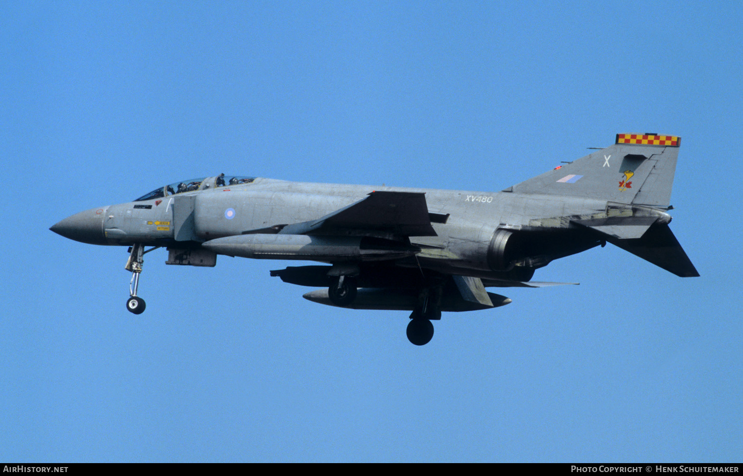 Aircraft Photo of XV480 | McDonnell Douglas F-4M Phantom FGR2 | UK - Air Force | AirHistory.net #386669