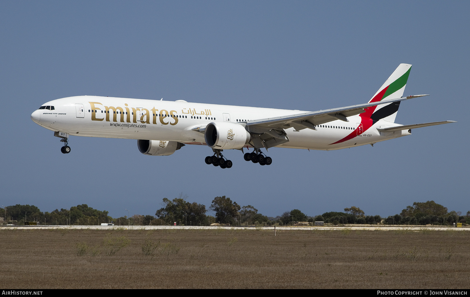 Aircraft Photo of A6-EGY | Boeing 777-31H/ER | Emirates | AirHistory.net #386671