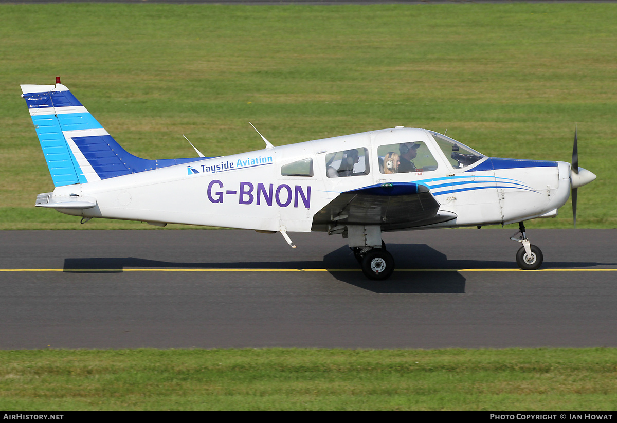 Aircraft Photo of G-BNON | Piper PA-28-161 Warrior II | Tayside Aviation | AirHistory.net #386682