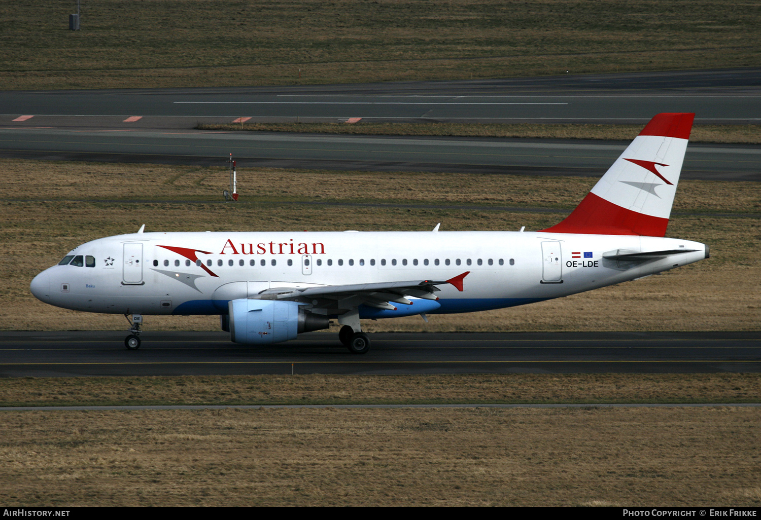 Aircraft Photo of OE-LDE | Airbus A319-112 | Austrian Airlines | AirHistory.net #386686