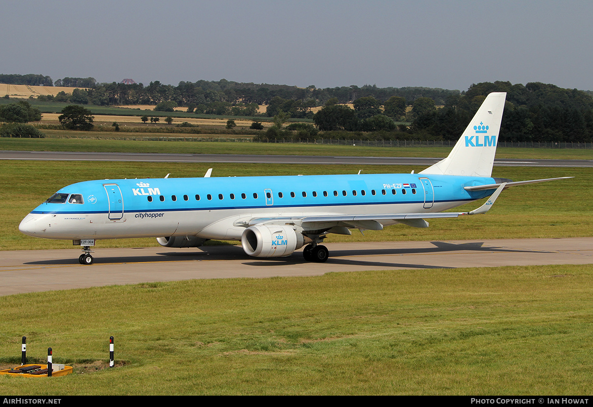 Aircraft Photo of PH-EZF | Embraer 190STD (ERJ-190-100STD) | KLM Cityhopper | AirHistory.net #386690