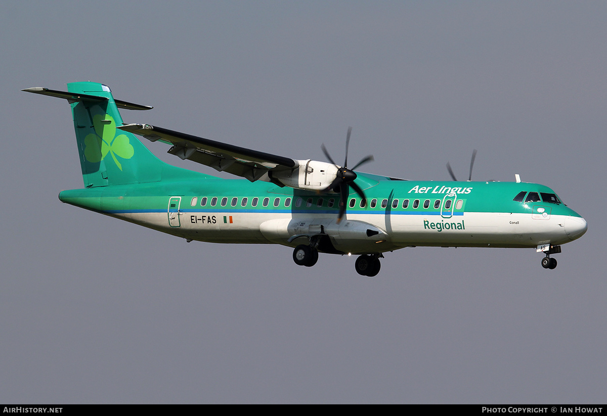 Aircraft Photo of EI-FAS | ATR ATR-72-600 (ATR-72-212A) | Aer Lingus Regional | AirHistory.net #386692