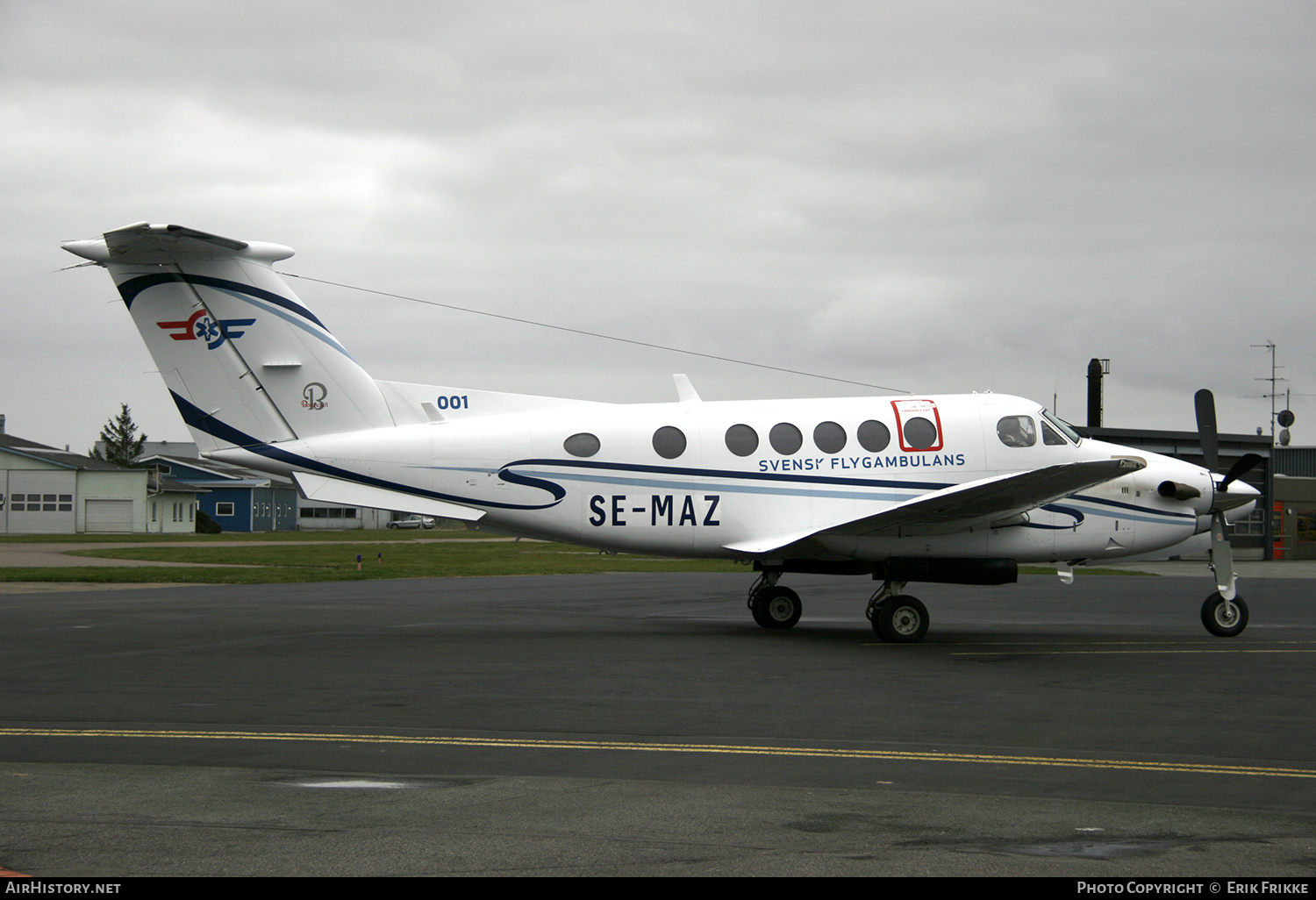 Aircraft Photo of SE-MAZ | Beech B200 Super King Air | SOS Flygambulans | AirHistory.net #386695