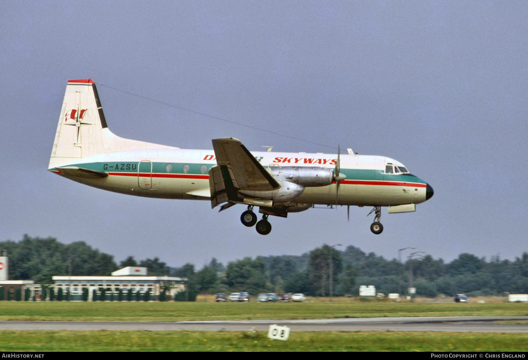 Aircraft Photo of G-AZSU | Hawker Siddeley HS-748 Srs2A/232 | Dan-Air Skyways | AirHistory.net #386719