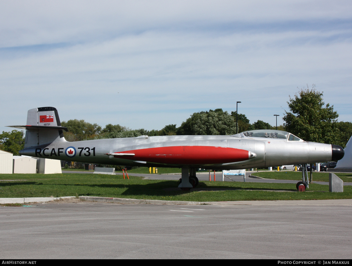 Aircraft Photo of 18731 | Avro Canada CF-100 Canuck Mk5 | Canada - Air Force | AirHistory.net #386727