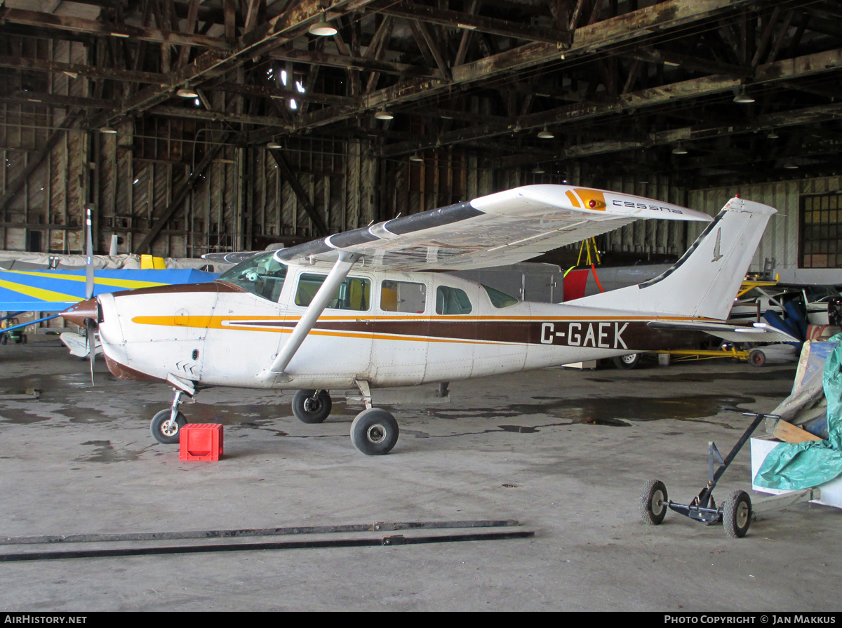 Aircraft Photo of C-GAEK | Cessna U206B Super Skywagon | AirHistory.net #386745