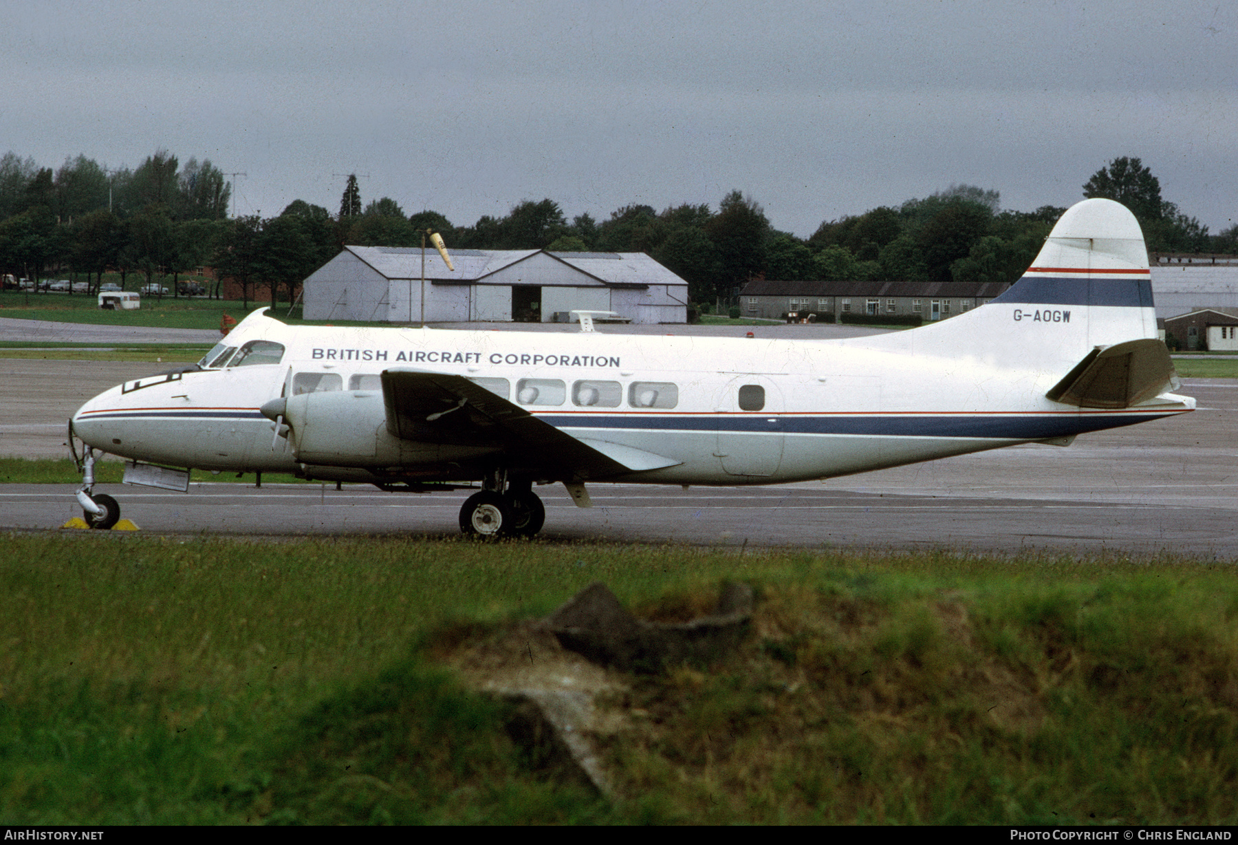 Aircraft Photo of G-AOGW | De Havilland D.H. 114 Heron 2E | British Aircraft Corporation | AirHistory.net #386751