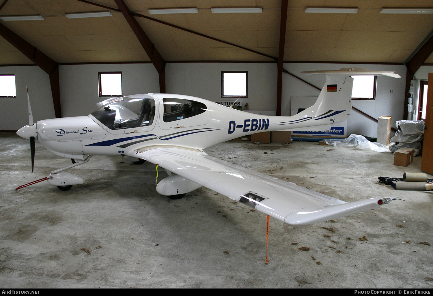 Aircraft Photo of D-EBIN | Diamond DA40-180 Diamond Star | AirHistory.net #386752