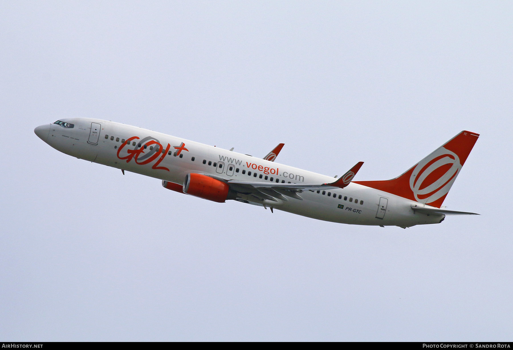 Aircraft Photo of PR-GTC | Boeing 737-8EH | GOL Linhas Aéreas | AirHistory.net #386762