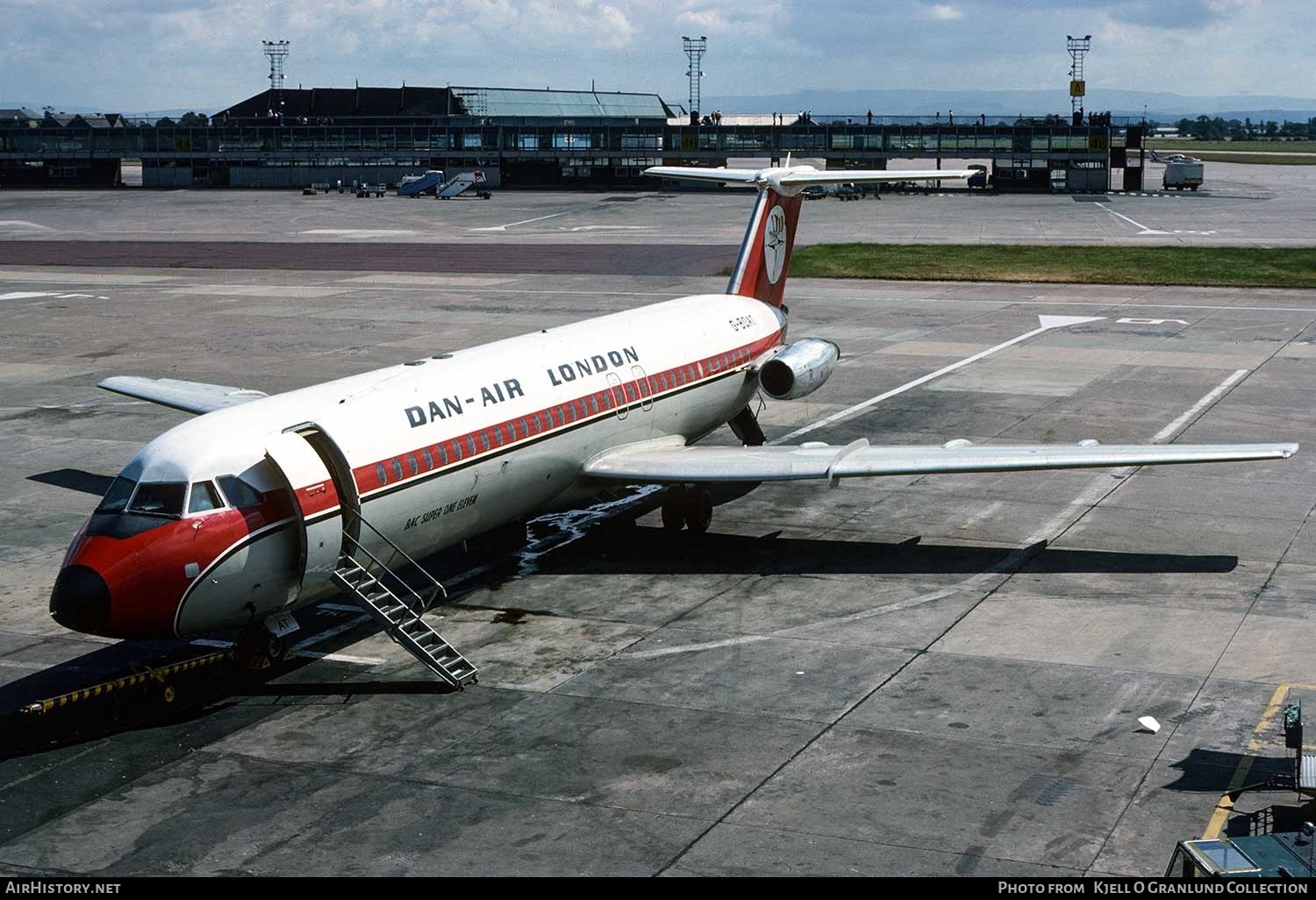 Aircraft Photo of G-BDAT | BAC 111-518FG One-Eleven | Dan-Air London | AirHistory.net #386768