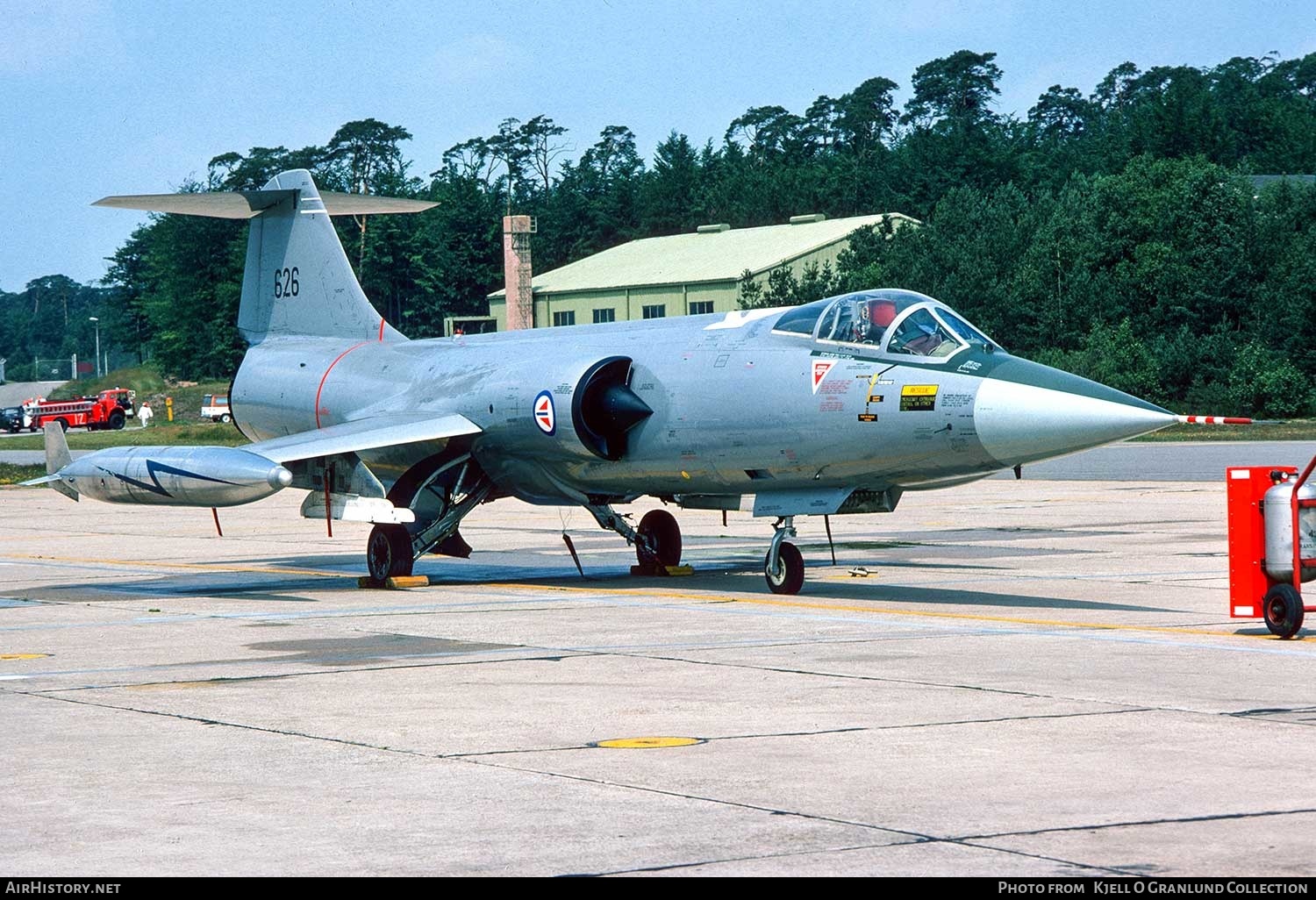 Aircraft Photo of 626 | Lockheed F-104G Starfighter | Norway - Air Force | AirHistory.net #386776