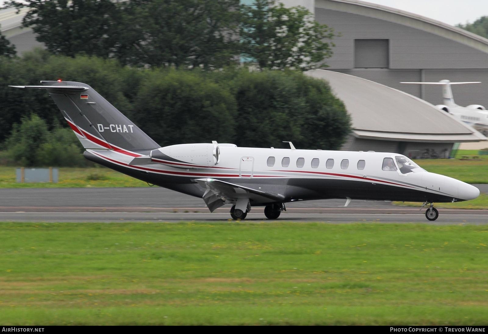 Aircraft Photo of D-CHAT | Cessna 525B CitationJet CJ3+ | AirHistory.net #386778