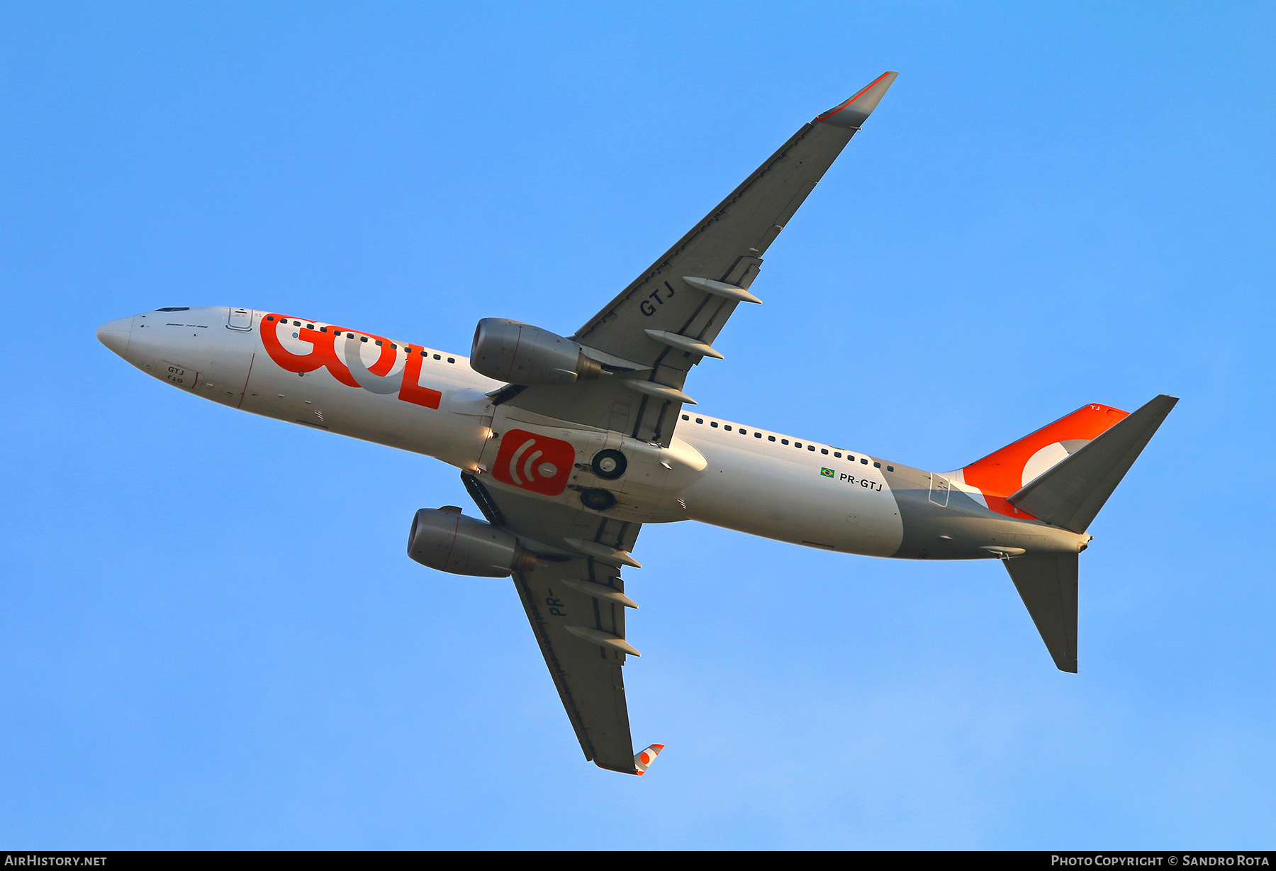 Aircraft Photo of PR-GTJ | Boeing 737-8EH | GOL Linhas Aéreas | AirHistory.net #386779