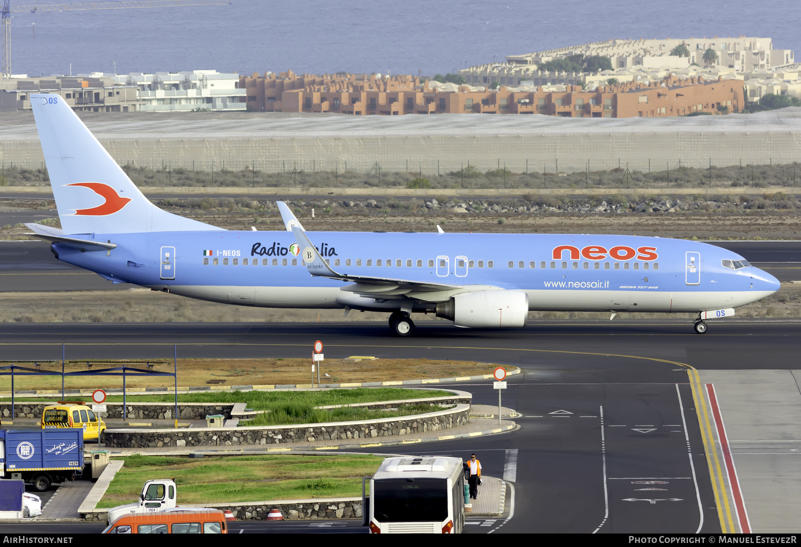 Aircraft Photo of I-NEOS | Boeing 737-86N | Neos | AirHistory.net #386784