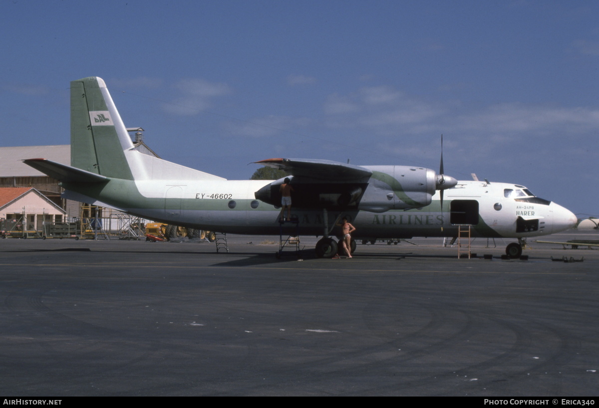 Aircraft Photo of EY-46602 | Antonov An-24RV | Daallo Airlines | AirHistory.net #386793