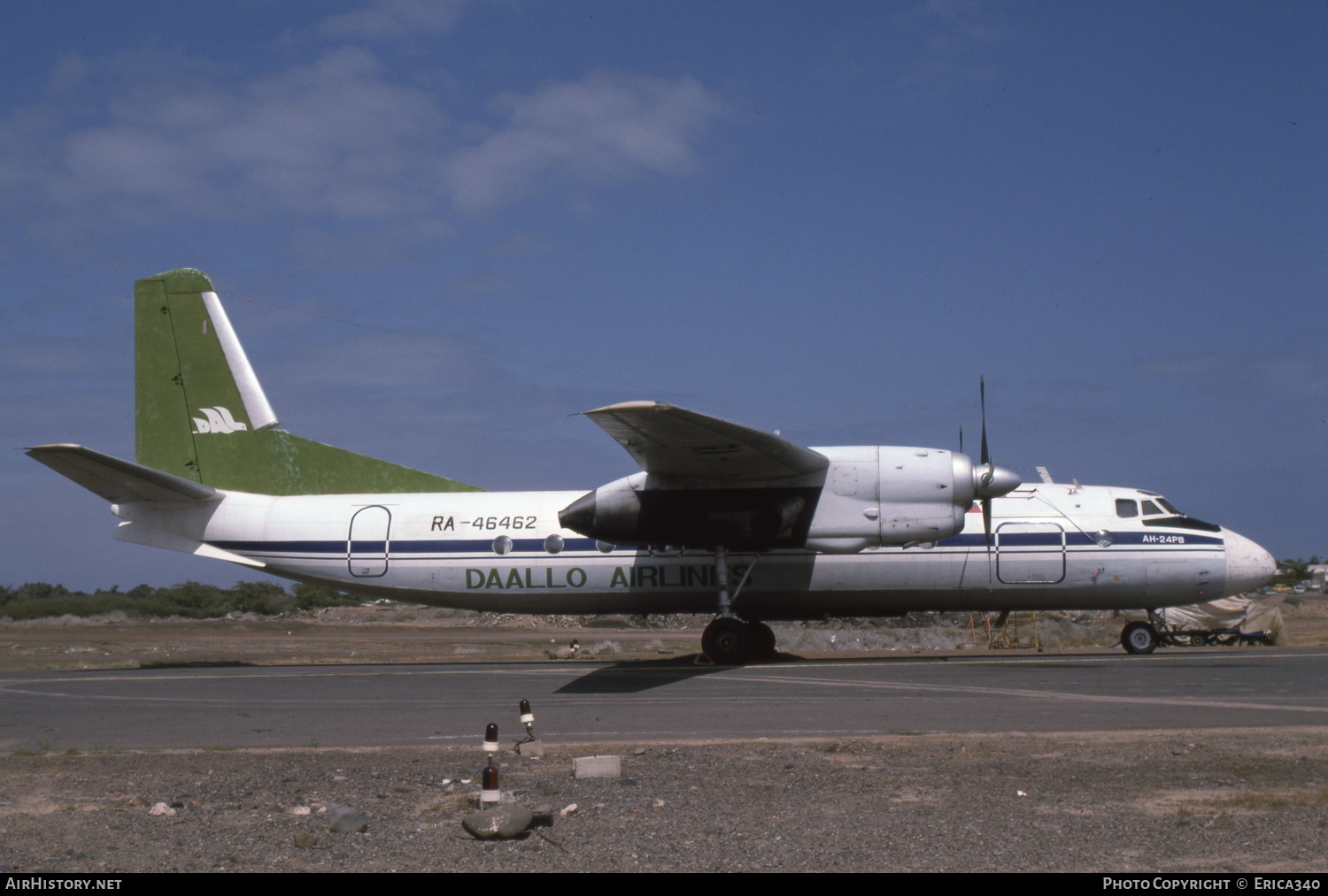 Aircraft Photo of RA-46462 | Antonov An-24RV | Daallo Airlines | AirHistory.net #386797