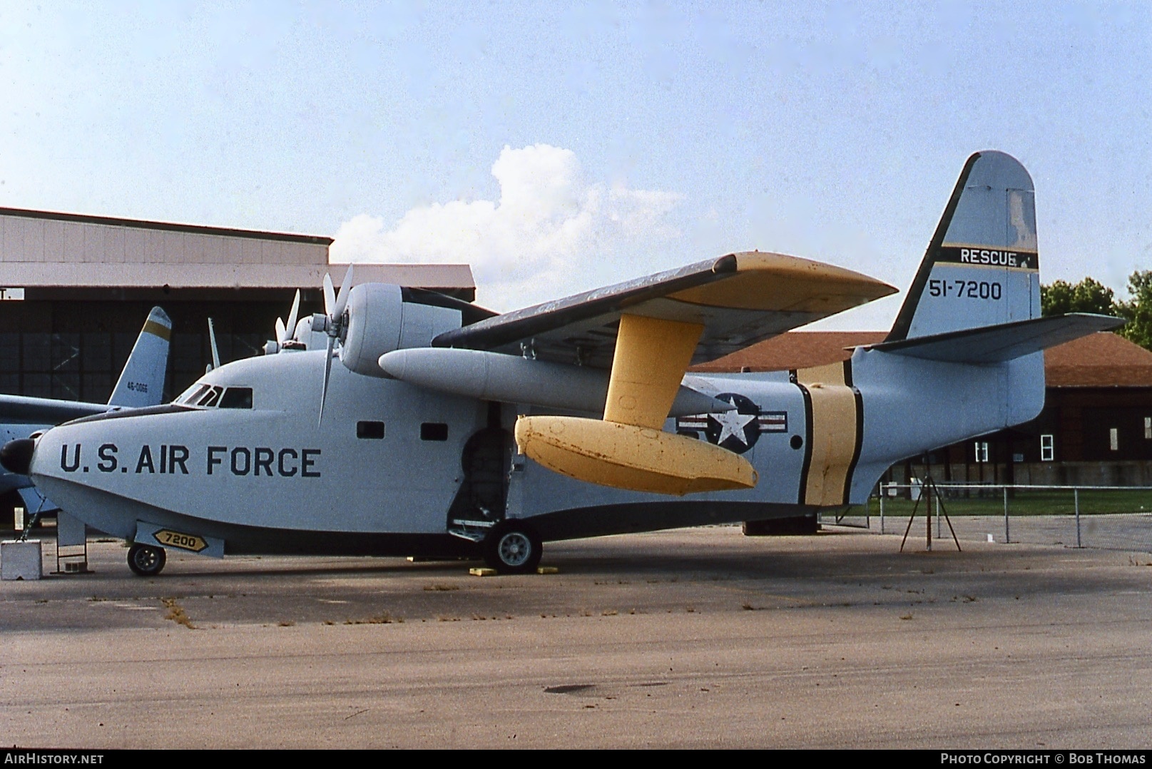Aircraft Photo of 51-7200 | Grumman HU-16B Albatross | USA - Air Force | AirHistory.net #386803